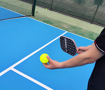 playing paddle tennis 4